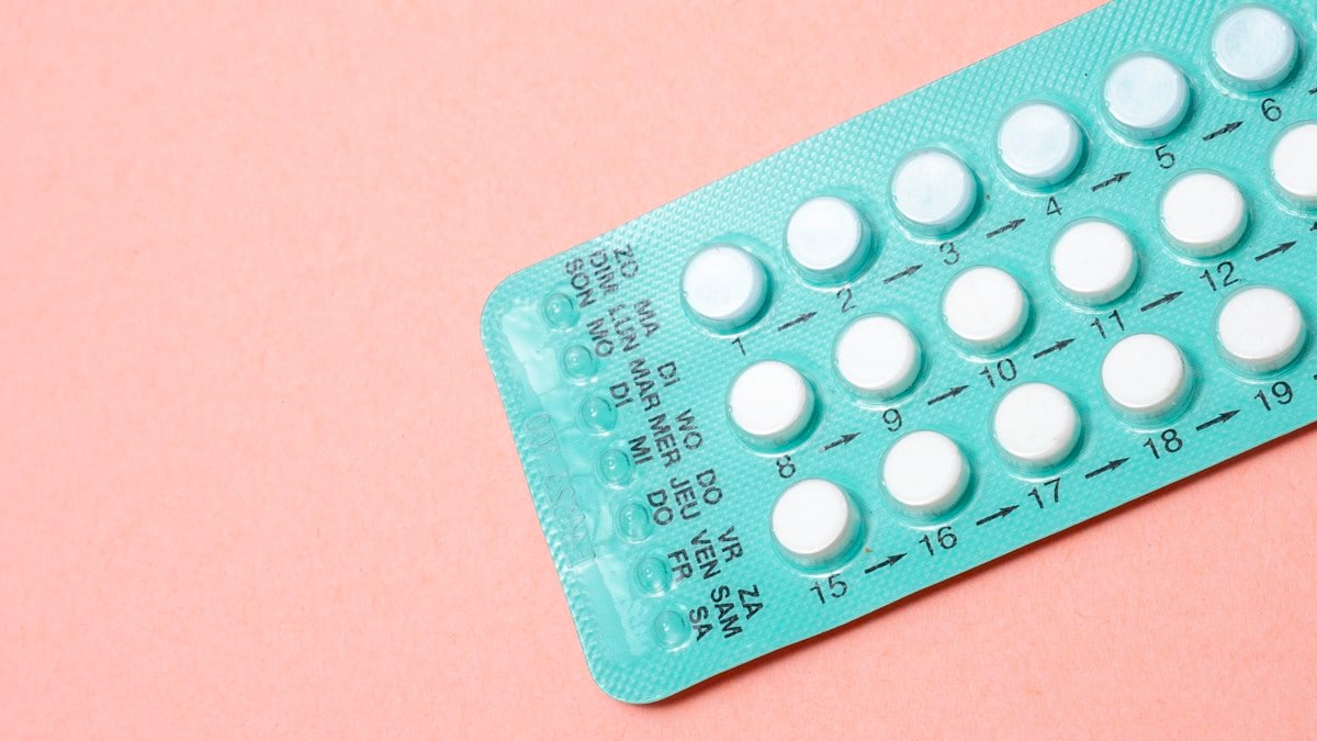 Contraceptive pills blister